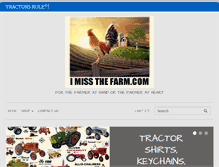 Tablet Screenshot of imissthefarm.com